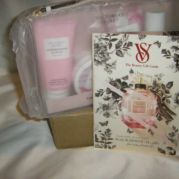 Victoria's Secret Body Care Relax Starter Kit Pomegranate & Lotus NEW IN BOX - Picture 3 of 4